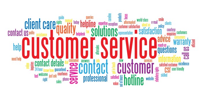 Customer small service business